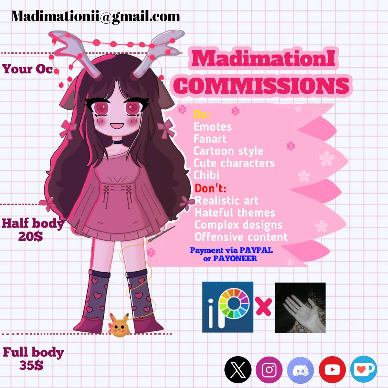 Commission Example - Pricing Info